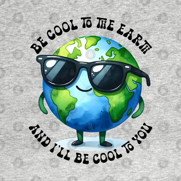 Be cool to the Earth by MZeeDesigns